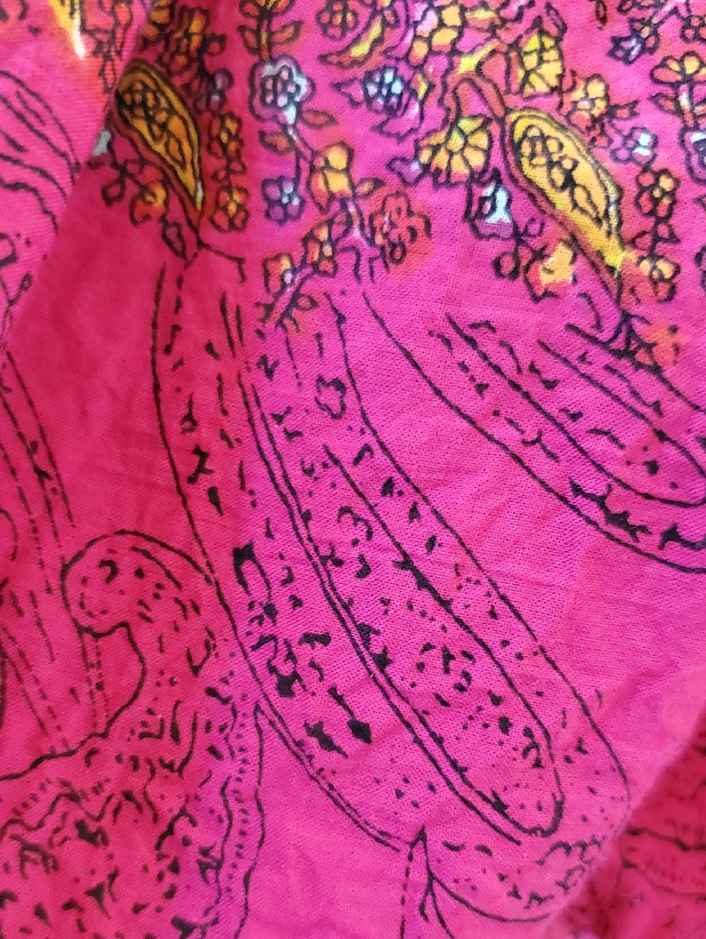 FEMME TIERED BOHO MIDI SWING SKIRT SIZE MEDIUM BEADED+SEQIINS EXCELLENT LIKE NEW - Picture 11 of 13